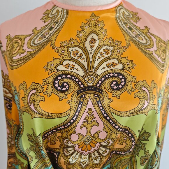 Alemais Multi Clemenza Silk Midi Dress - Picture 9 of 11